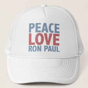 Fredkärlek Ron Paul Truckerkeps