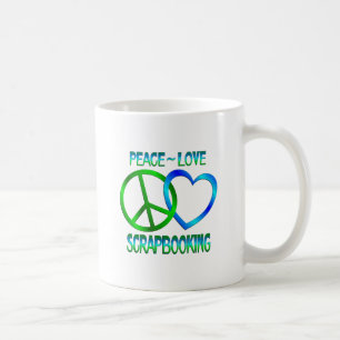 Fredkärlek SCRAPBOOKING Kaffemugg