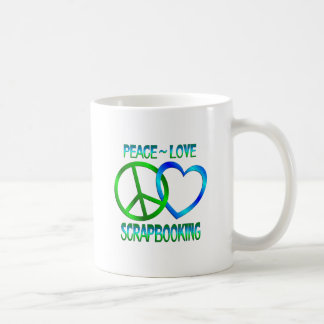 Fredkärlek SCRAPBOOKING Kaffemugg