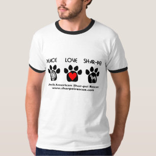 Fredkärlek Shar-pei Tee Shirt