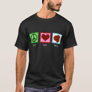 Fredkärlek som boxas T-tröja T Shirt