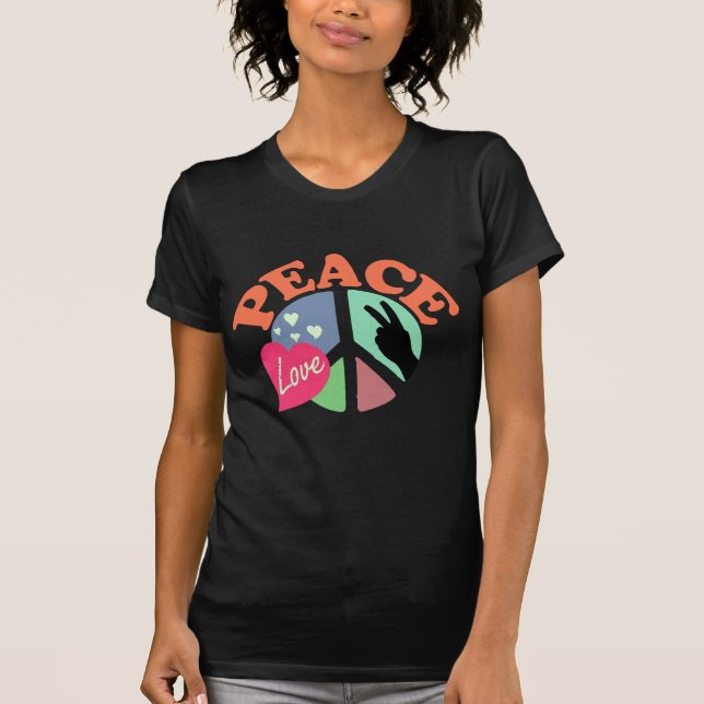 Fredkärlek Tee Shirt (Framsida)