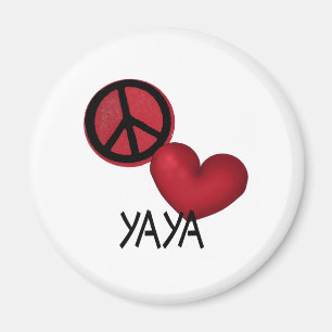 Fredkärlek YaYa Magnet