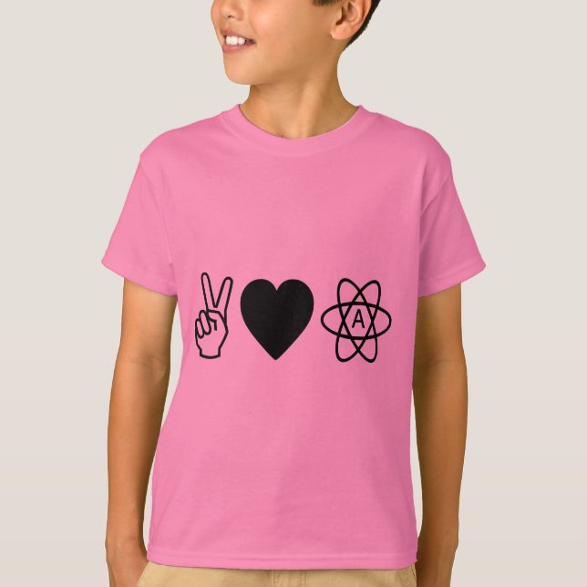 Fredkärlekateism T Shirt (Framsida)