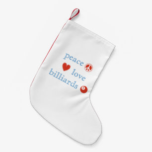 Fredkärlekbiljard Liten Julstrumpa