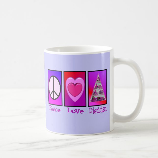 Fredkärlekdietist Kaffemugg (Höger)