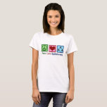 FredkärlekEpidemiology - kall Epidemiologist T Shirt<br><div class="desc">T-tröja för fredkärlekEpidemiology. En gullig epidemiologistdesign för någon i en medicinsk ockupation till studiespridning och förhindrandet av sjukdomen.</div>