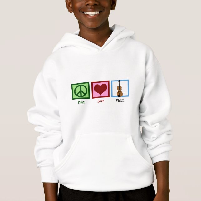 Fredkärlekfiol T-shirt (Framsida)