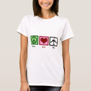 Fredkärlekfluga Tee Shirt