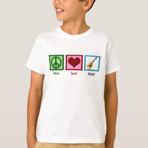 Fredkärlekgitarr Tee