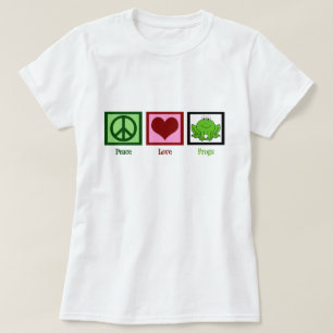 Fredkärlekgrodor T-shirt