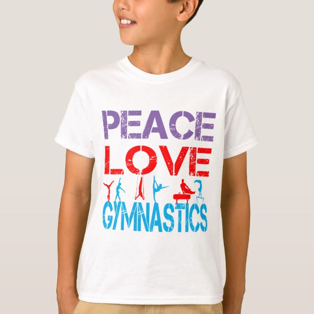FREDKÄRLEKGYMNASTIK T SHIRT (Framsida)