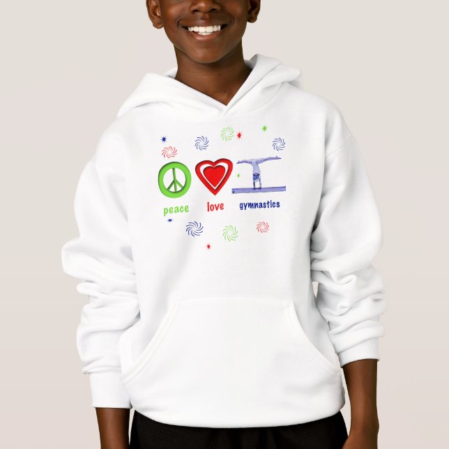 Fredkärlekgymnastik Tee Shirt (Framsida)