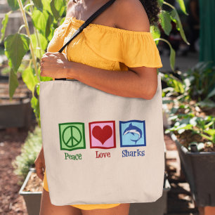 Fredkärlekhajar Tygkasse