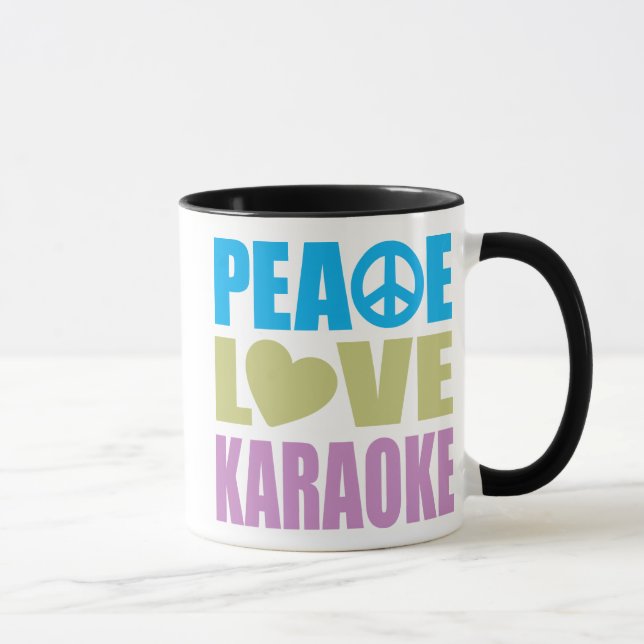 FredkärlekKaraoke Mugg (Höger)