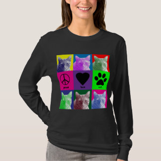 Fredkärlekkatt T-shirt