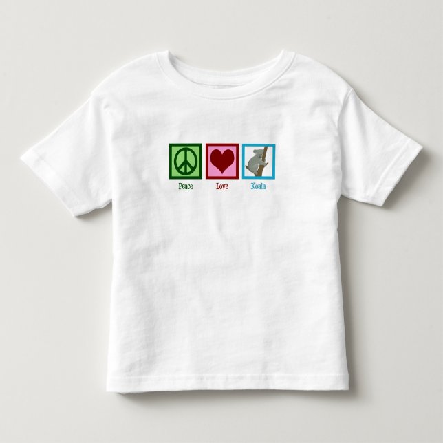 FredkärlekKoala Tee Shirt (Framsida)