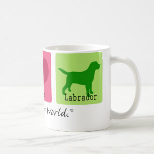 FredkärlekLabrador Retriever Kaffemugg
