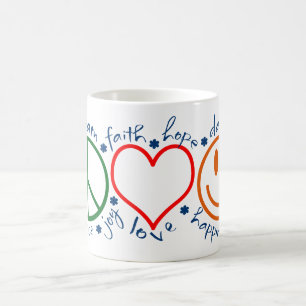 Fredkärlekleende Kaffemugg