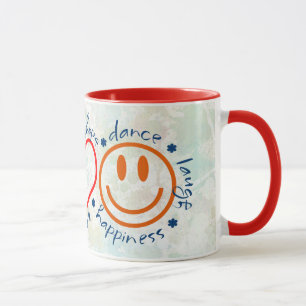 Fredkärlekleende Mugg