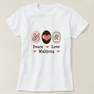FredkärlekMahjong T skjorta Tee