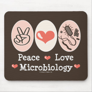 FredkärlekMicrobiology Mousepad Musmatta