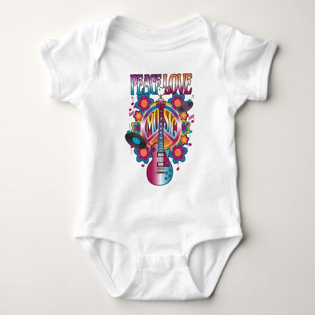 FREDKÄRLEKMUSIK TEE (Framsida)