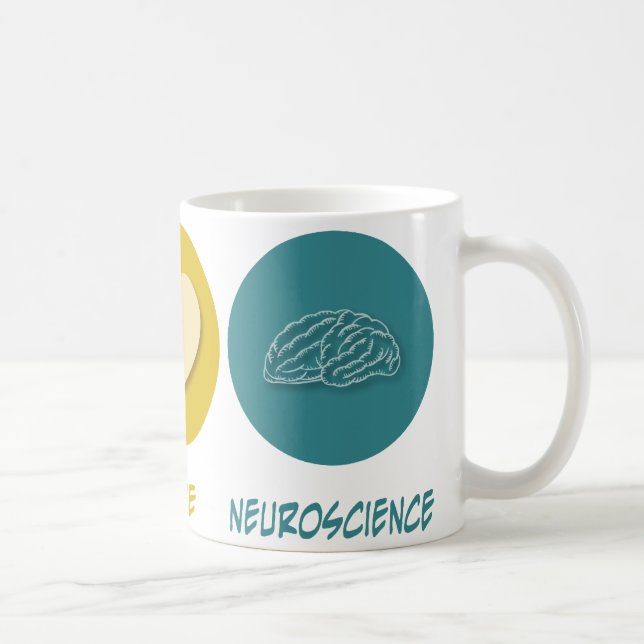FredkärlekNeuroscience Kaffemugg (Höger)