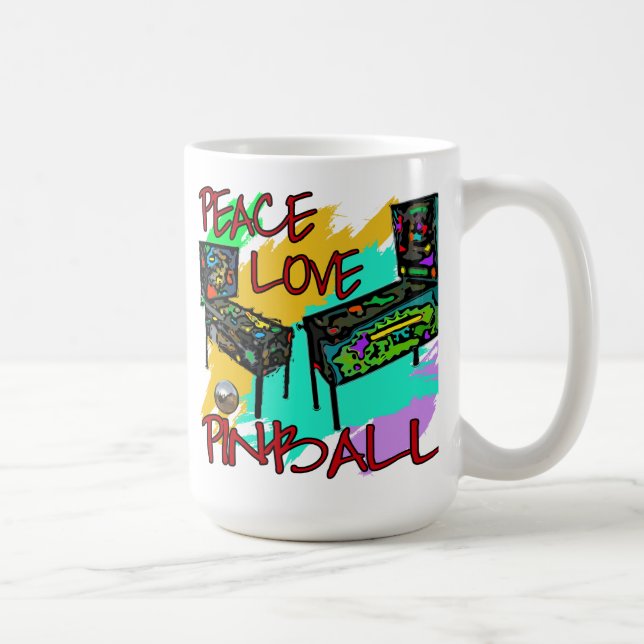 FredkärlekPinball Kaffemugg (Höger)