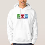 FredkärlekPulmonology Hoodie<br><div class="desc">Hoodie för fredkärlekPulmonology. En kall pulmonologistutslagsplats för en pulmonologydoktor eller sjuksköterska med en fredstecken,  en hjärta och lungs. En underbar gåva för en pulmonary specialist som festastma och annat respiratoriskt utfärdar.</div>