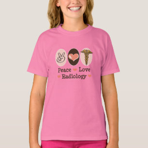 Fredkärlekradiologi lurar Ringerutslagsplatsen T Shirt