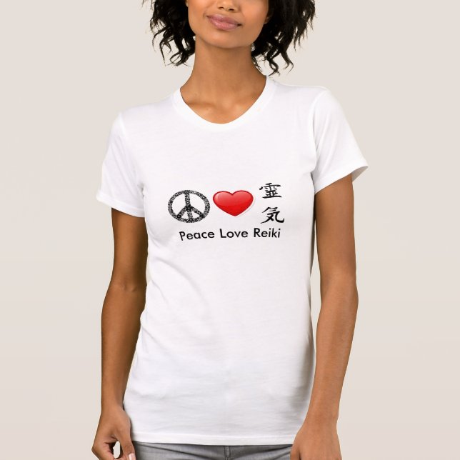 FredkärlekReiki Camisole Tee Shirt (Framsida)