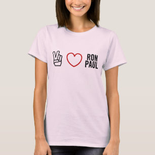 FredkärlekRon Paul skjorta Tee Shirt