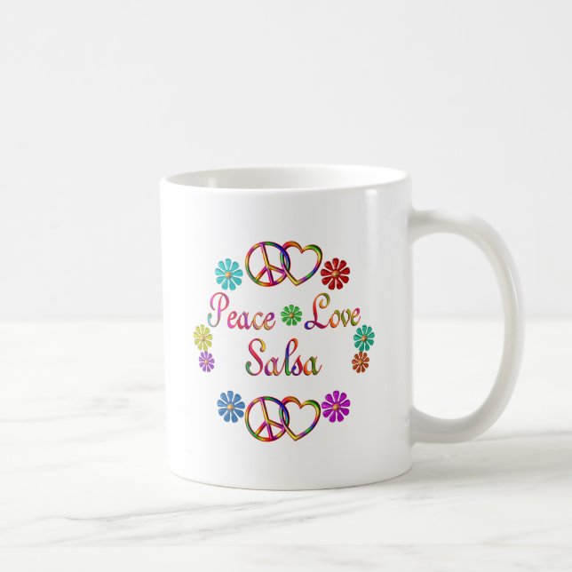 FREDKÄRLEKSALSA KAFFEMUGG (Höger)