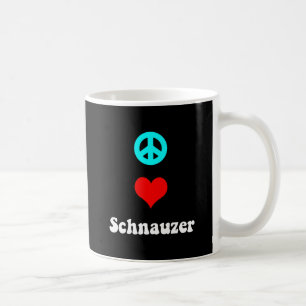 FredkärlekSchnauzer Kaffemugg