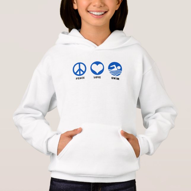 Fredkärleksimma Tee Shirt (Framsida)