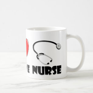 Fredkärleksjuksköterska Kaffemugg