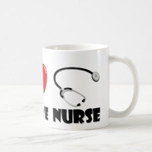 Fredkärleksjuksköterska Kaffemugg