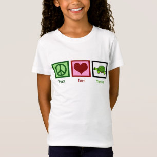 Fredkärleksköldpaddor Tee
