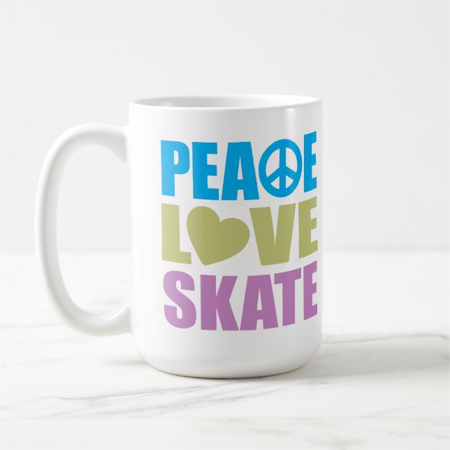 Fredkärlekskridsko Kaffemugg (Vänster)