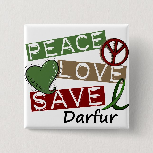FREDKÄRLEKSPARA Darfur Knapp (Framsida)