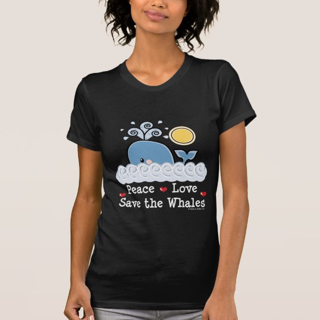 Fredkärlekspara skjortan för val T Shirt (Framsida)