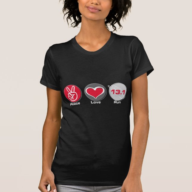 Fredkärlekspringa 13,1 miles tee (Framsida)