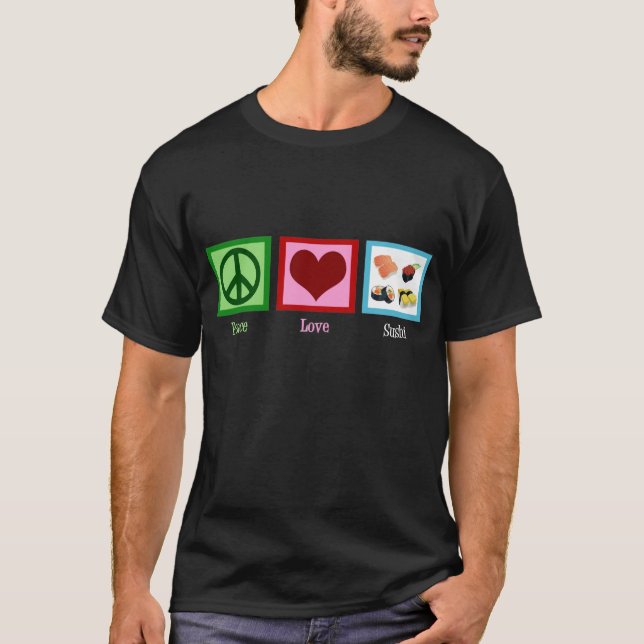 FredkärlekSushi T-shirt (Framsida)