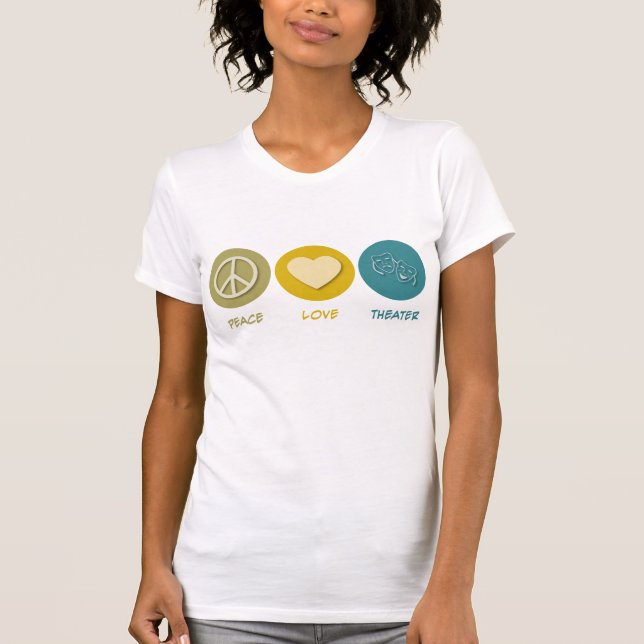 Fredkärlekteater T Shirt (Framsida)