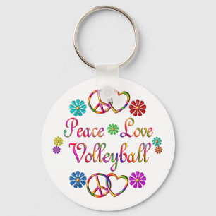FREDKÄRLEKVOLLEYBOLL NYCKELRING