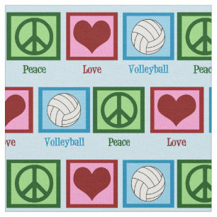 Fredkärlekvolleyboll Tyg