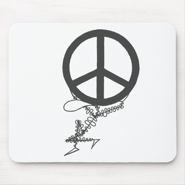 Fredkartbokmousepad Musmatta (Framsidan)
