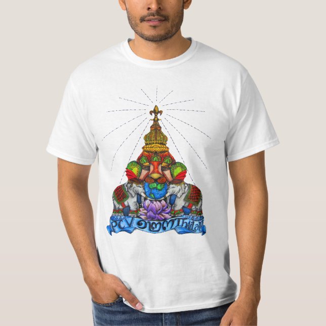 Fredkårvolontär Thailand Tee (Framsida)