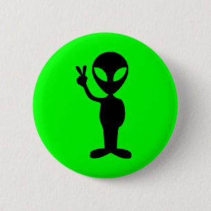 Fredlig Alien Knapp